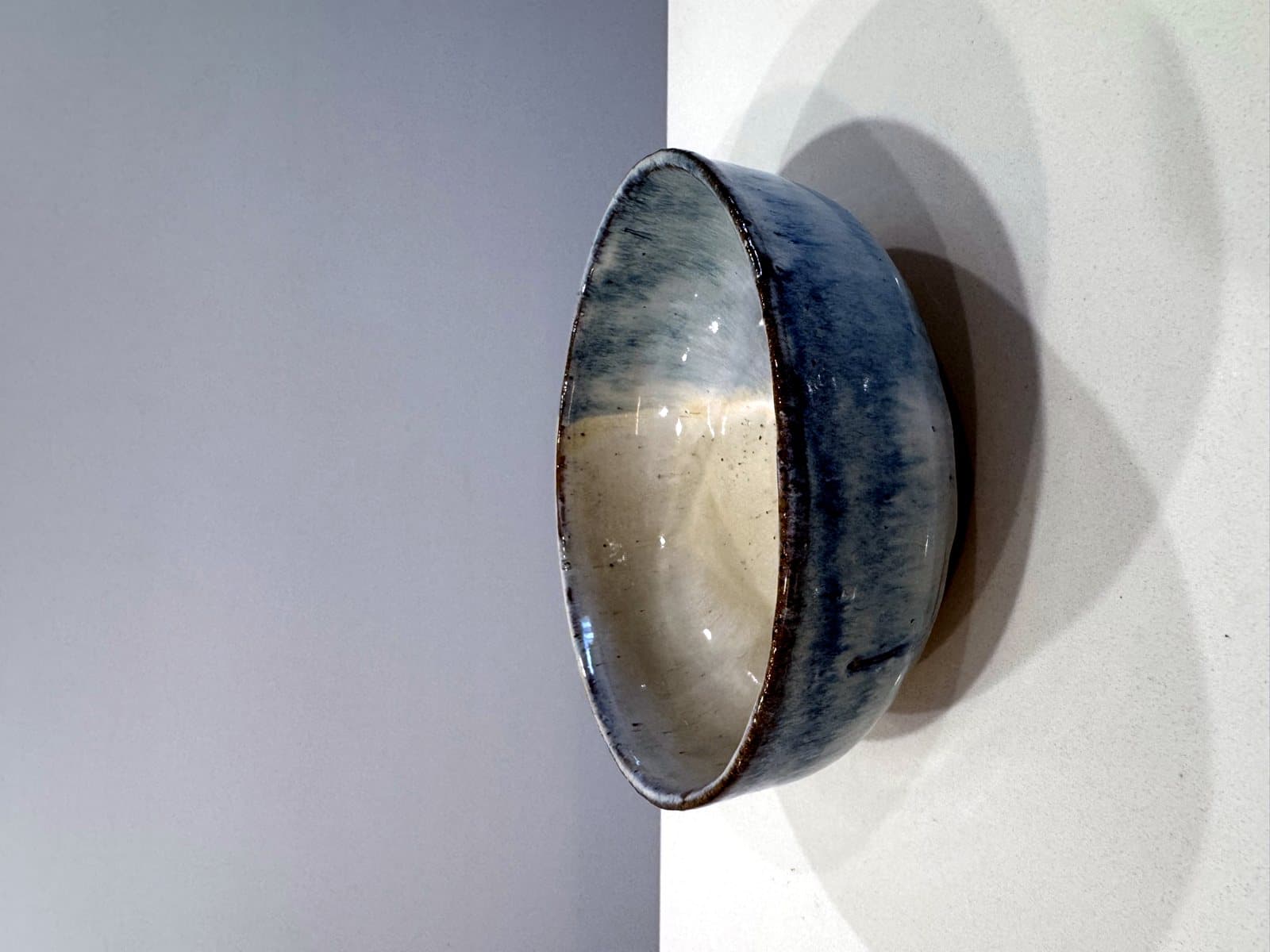 Glacier Bowl, handmade stoneware, SA-11, view 1