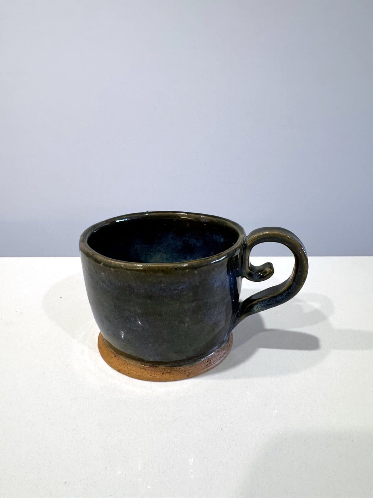 Midnight Mug, handmade stoneware, SA-02, view 1