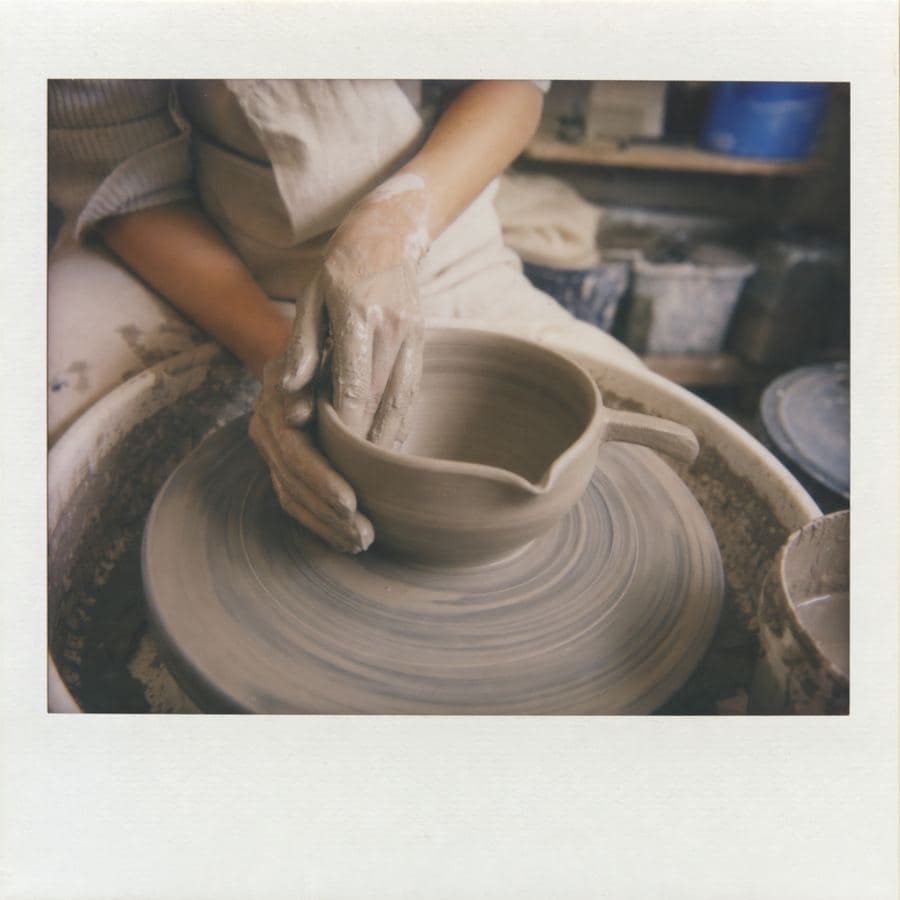 Little Jug: on the wheel